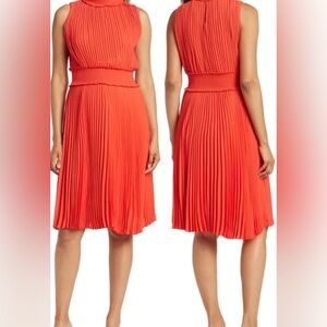 Nanette Lepore Saffron Sun MIDI Shimmer Dress NWT Retails $168